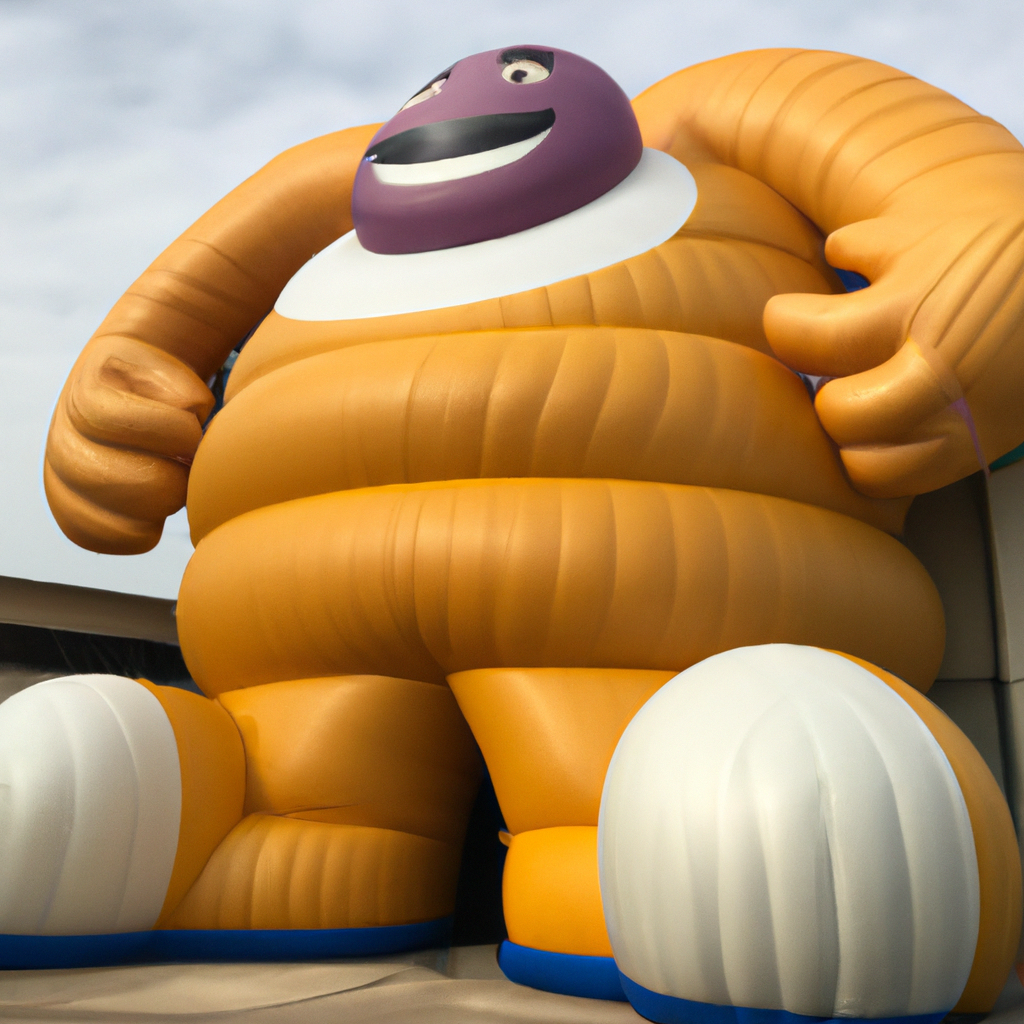 giant inflatable product replica