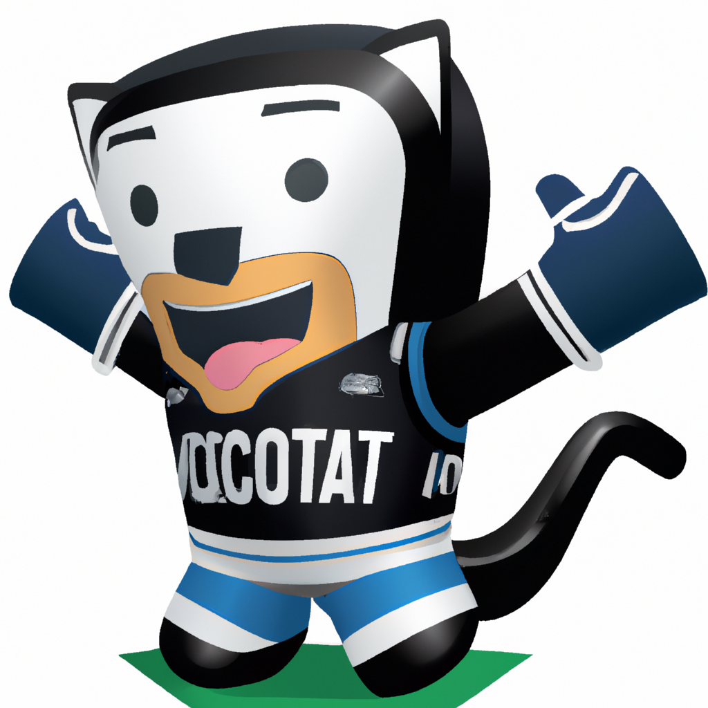inflatable mascot for sports team