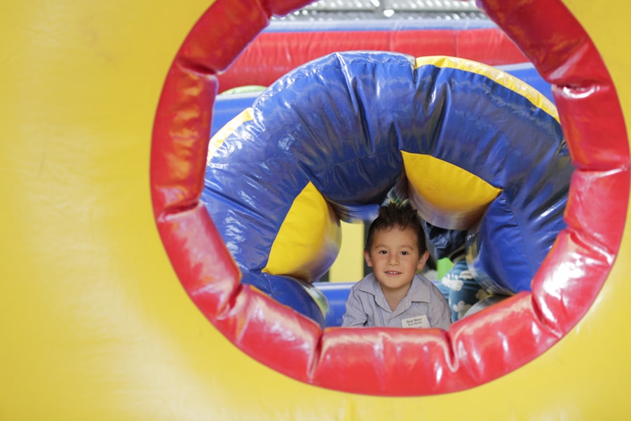 Photo "Safety by Design: Engineering Fun in Bounce Houses and Slides"