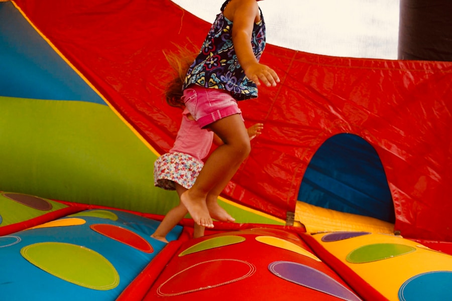 Photo "Beyond the Basic Bouncer: Innovative Features in Inflatable Design"